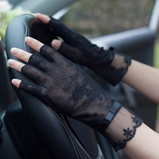 Semi-Finger Lace Gloves