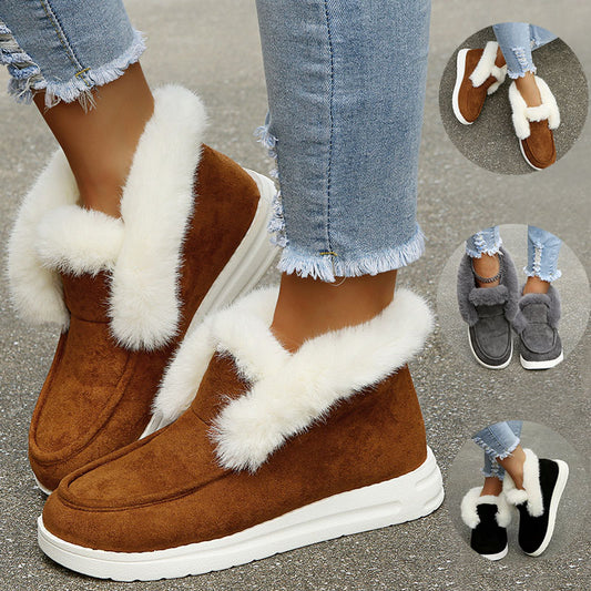Snow Fur Ankle Boots