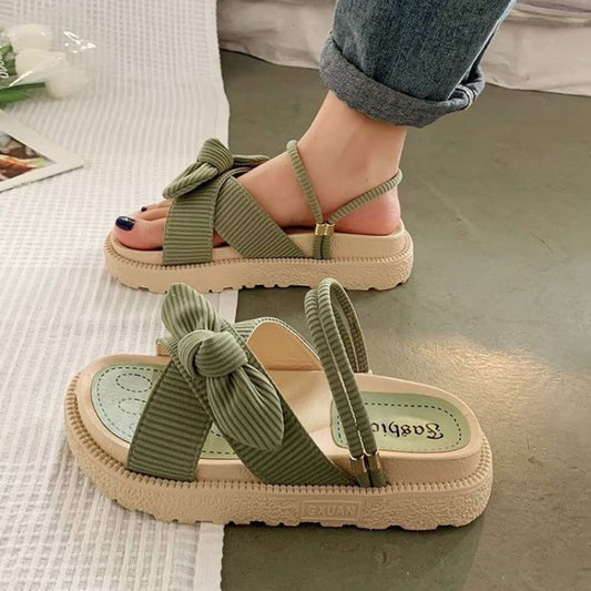 Flat Platform Comfy Sandals